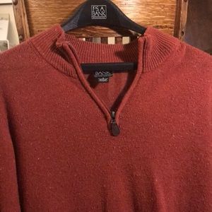 Rustic orange Lambswool sweater